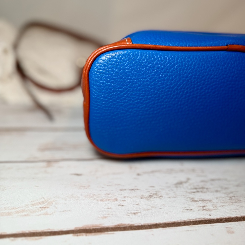 NWT Dooney & Bourke Pebble Grain Crossbody - French Blue - Picture 4 of 10